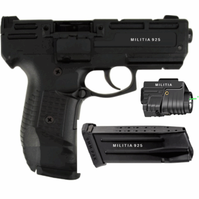 Militia 925 Automatic Machine Non-Gun Prop (Box of 50 Non-Firing Blanks Included)