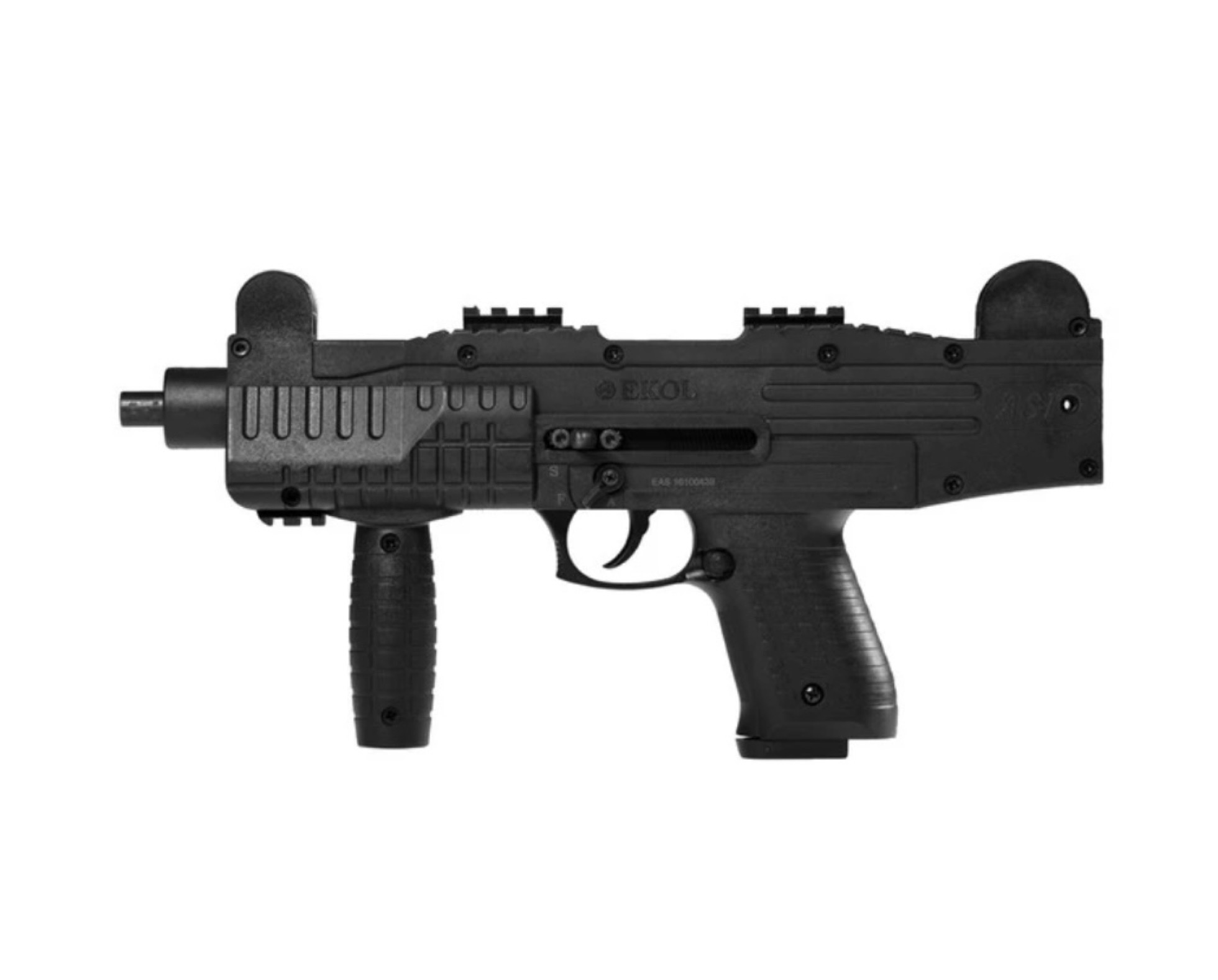 Militia Asi Full-Auto 9mm Blank Non-Gun Prop Uzi (Black) Ebay
