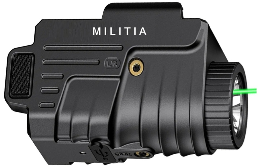 Militia Laser Light Non-Gun Pistol Prop non-gun attachment