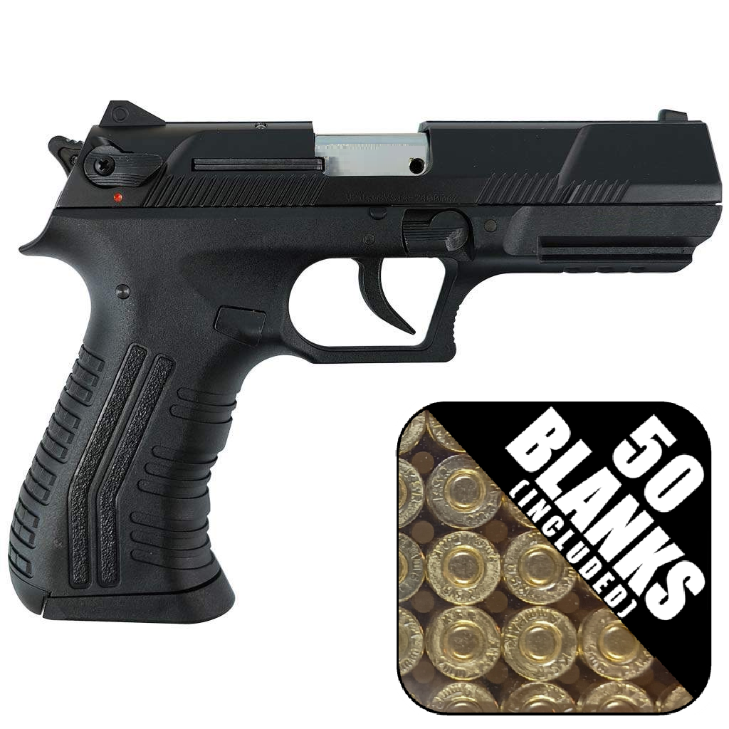 Militia Model 211 Semi-Auto 9mm Blank Non-Gun Prop Pistol Main 1