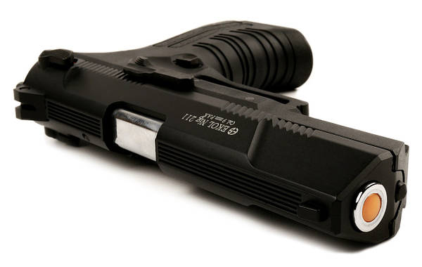 Militia Model 211 Semi-Auto 9mm Blank Non-Gun Prop Pistol