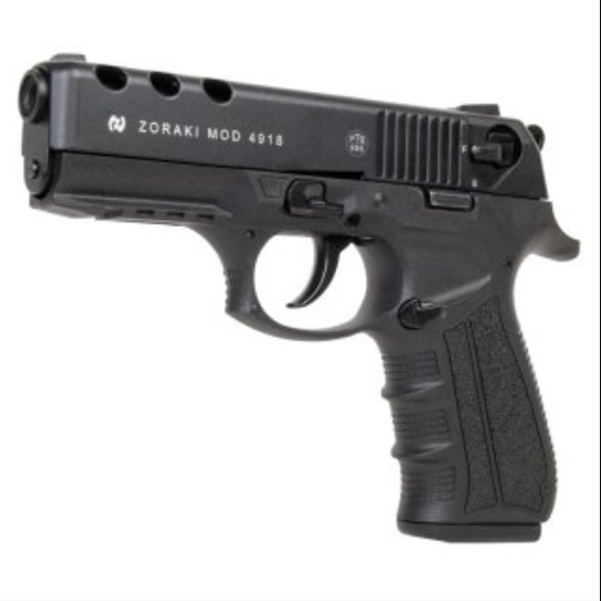 Non-gun Zoraki 4918 Semi Automatic Front Firing 9mm Blank & Flare Gun