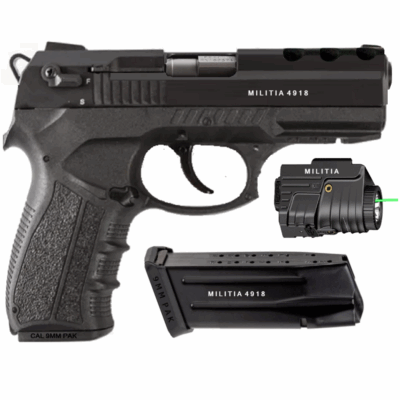 non-gun Ebay Zoraki 4918 Semi Automatic Front Firing 9mm Blank & Flare Gunk