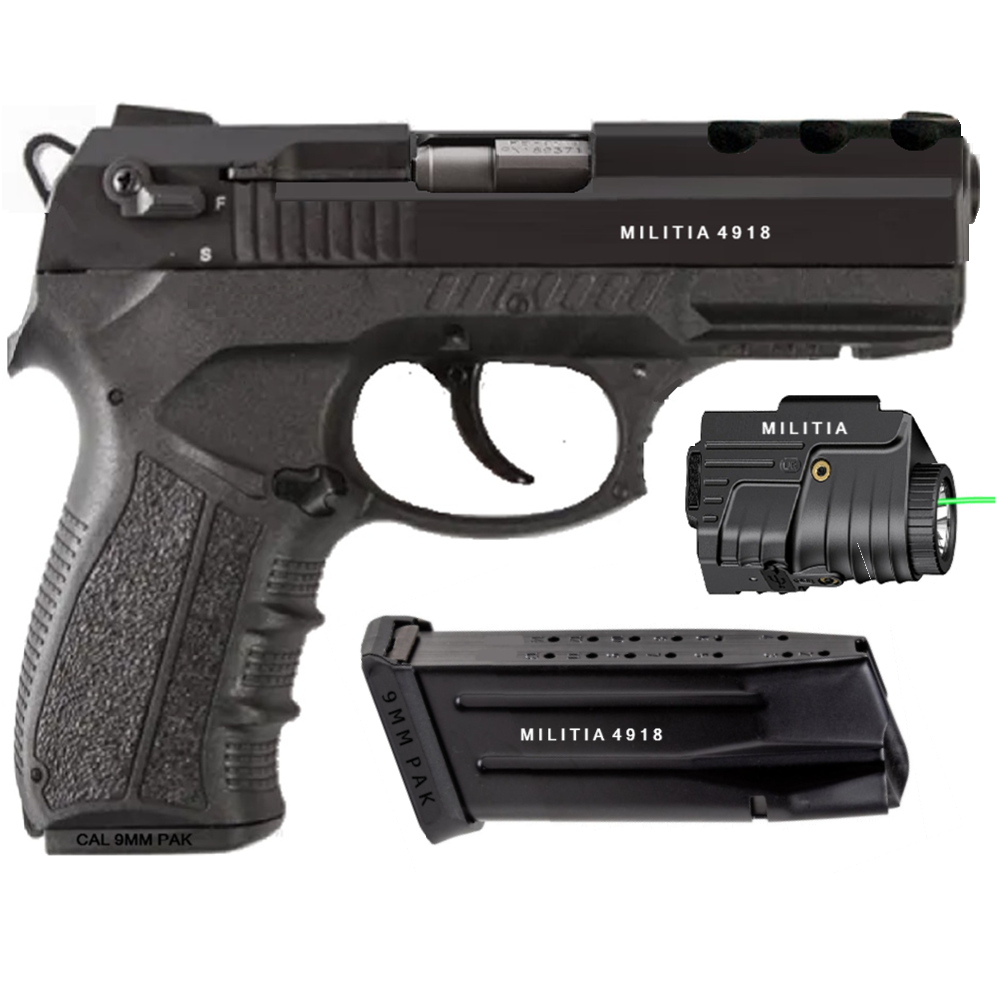 non-gun Ebay Zoraki 4918 Semi Automatic Front Firing 9mm Blank & Flare Gunk