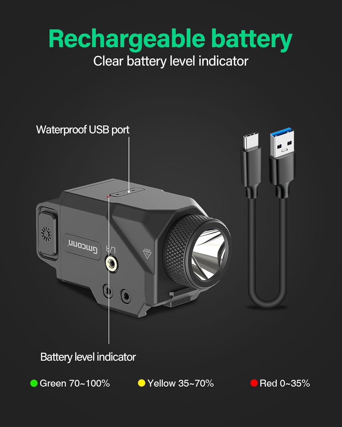 Implem xHD-7 Camera Laser Light Gun Attachment 4