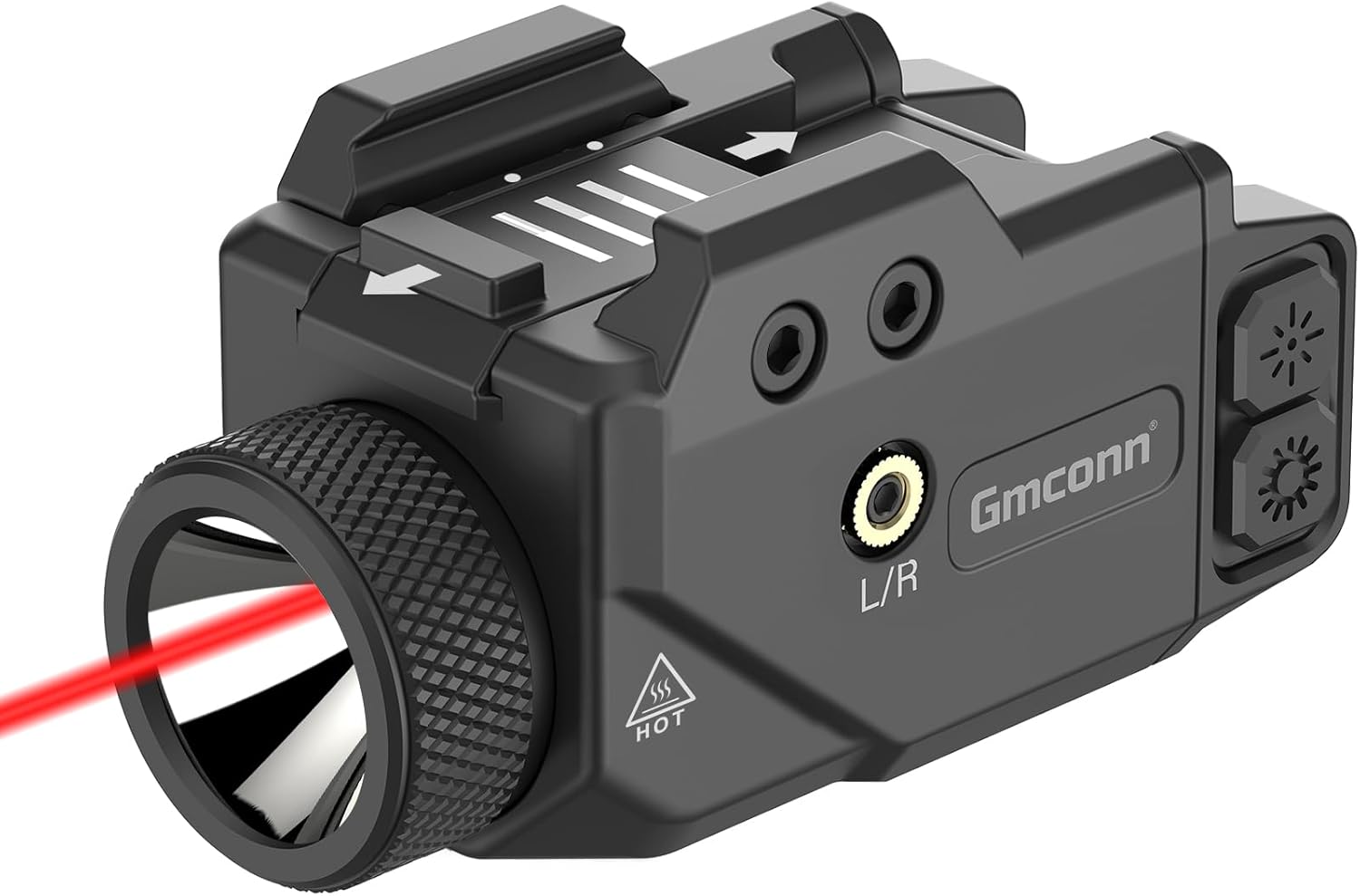 Implem xHD-7 Camera Laser Light Gun Attachment red